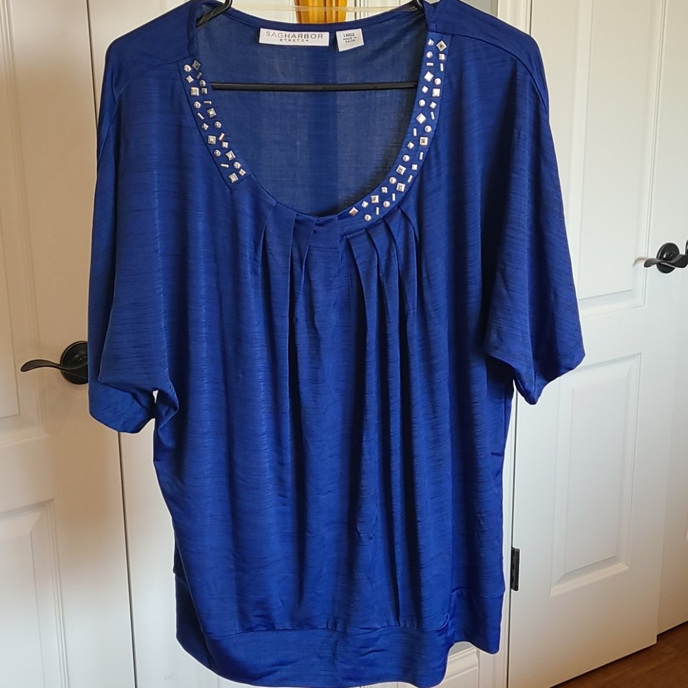 Sag Harbor Top with Bling